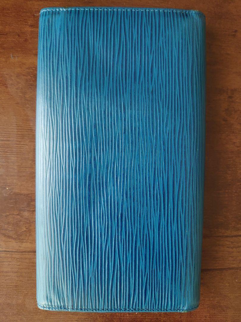 人気正規店 ルイヴィトン 財布 ブルー 美品 DtJhZ-m77032838077 2022定番