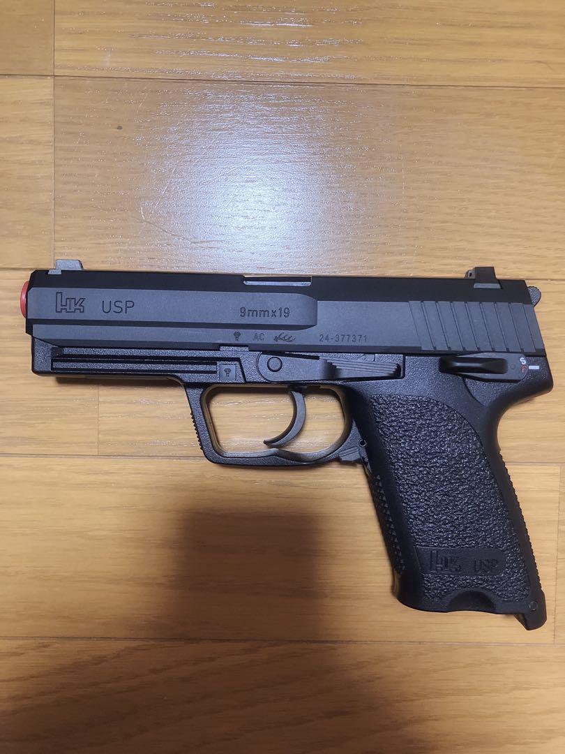 東京マルイ USP ガスガン マガジン2個付き ガス漏れあり 美品】東京マルイ USP ガスガン ガスブローバック 予備マガジン2