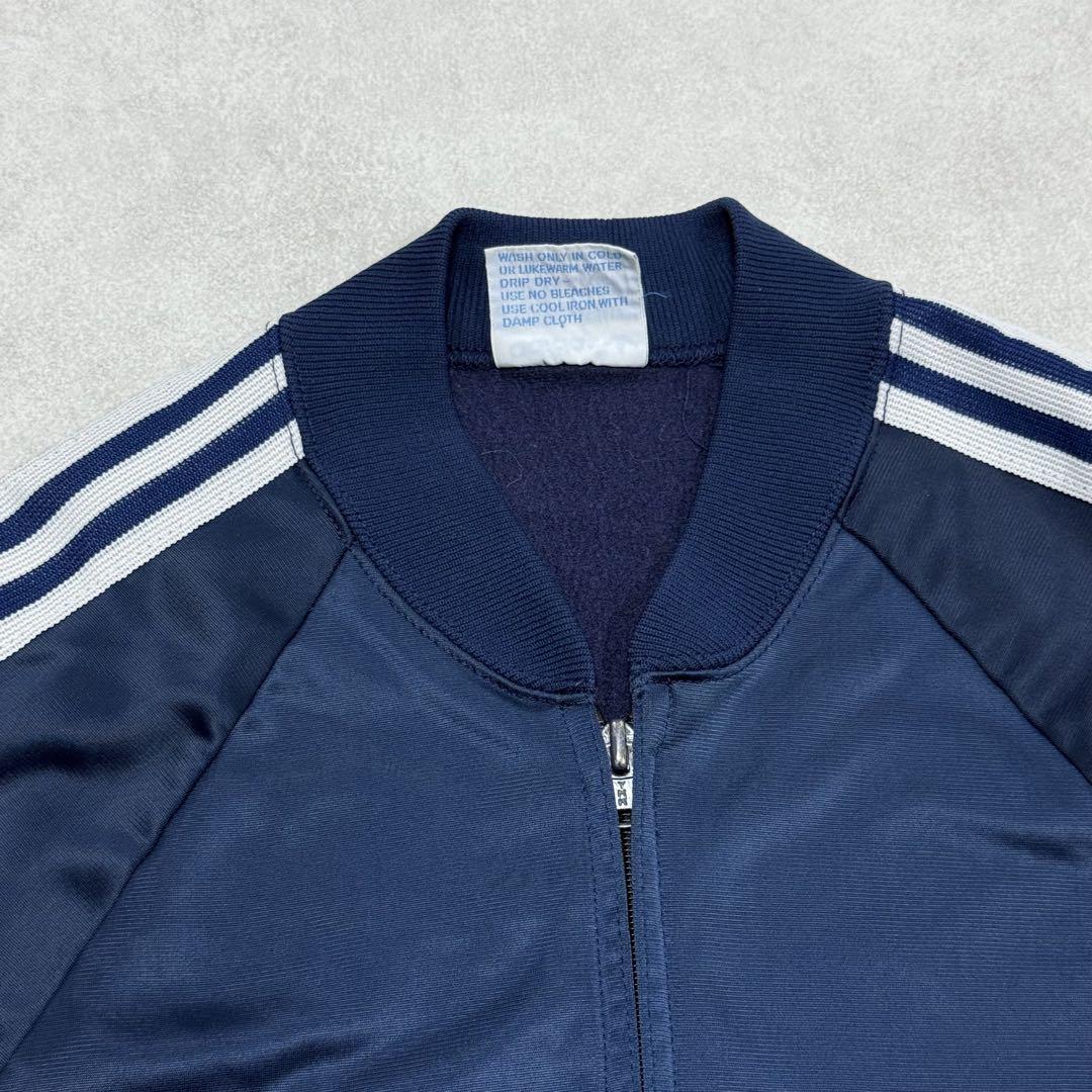 古着 80s アディダス ATP トラックジャケット ネイビー ホワイト 古着 80s アディダス ATP トラックジャケット ネイビー ホワイト