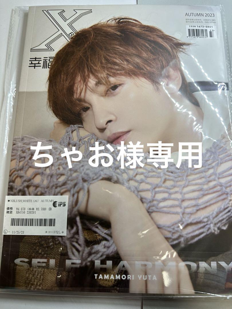 【中国雑誌】【ちゃお】Xblush Autumn表紙:玉森裕太　A.Ｂ