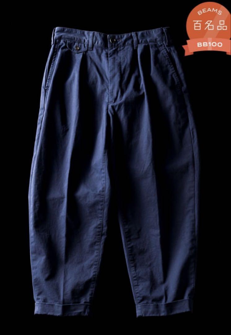 BEAMS百名品 BEAMS PLUS 2 Pleats Twill L