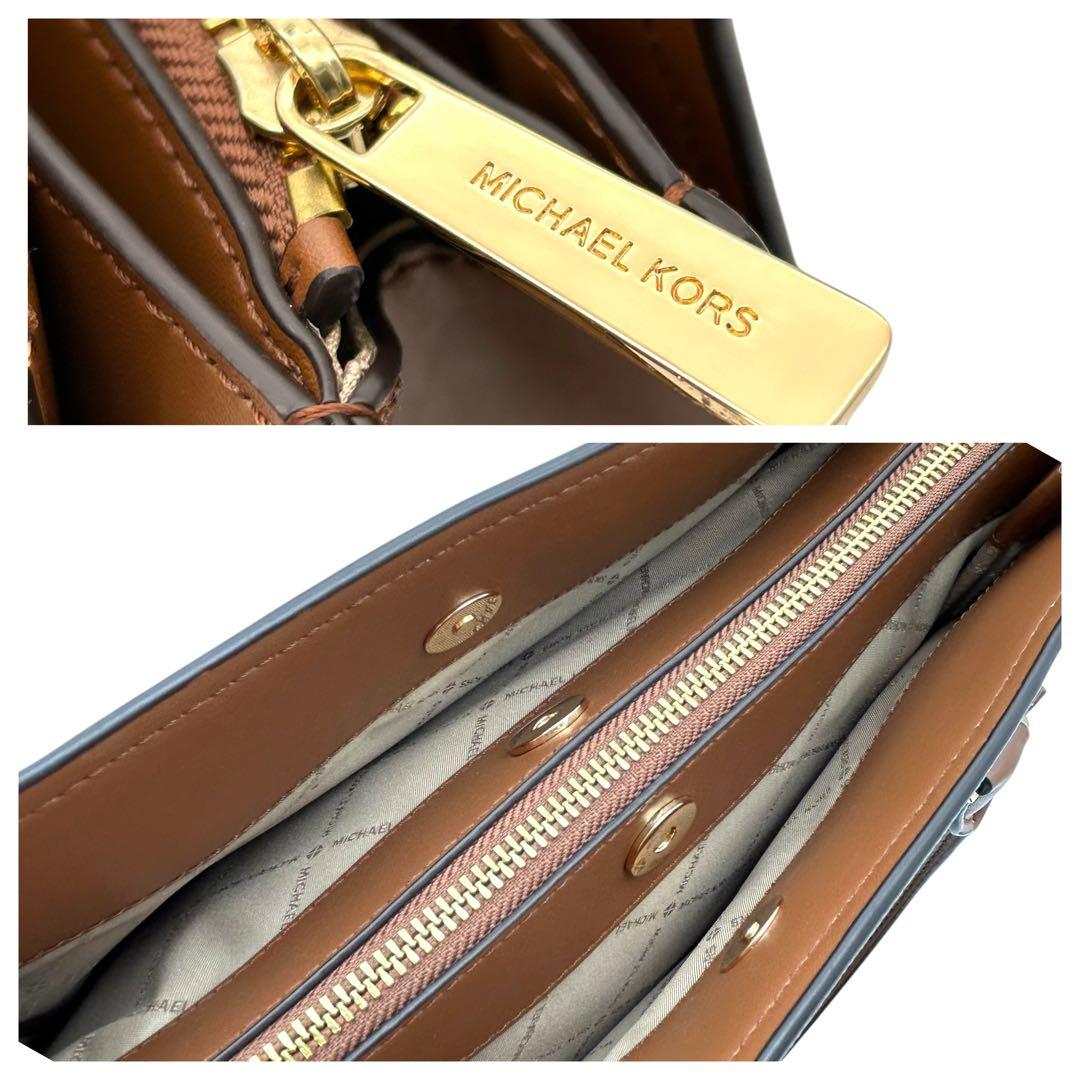 【極美品】MICHAEL KORS マイケルコース 2way ショルダー PVC 【極美品】MICHAEL KORS マイケルコース 2way ショルダー PVC