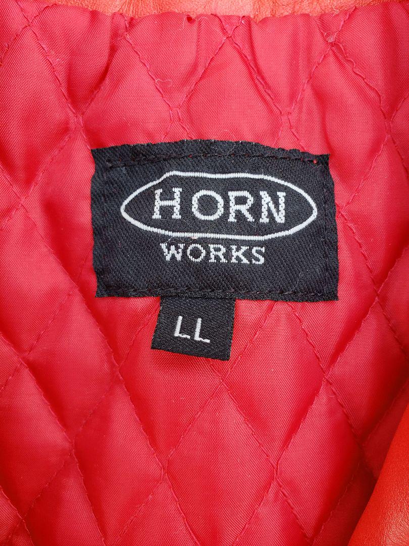 HORN WORKS　ダブルライダースジャケット　ホーンワークス　アメカジ　古着