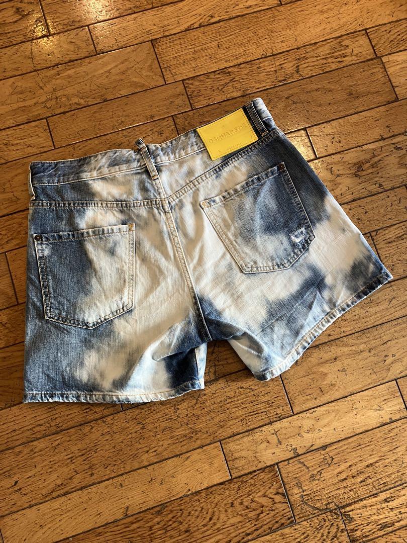 美品DSQUARED2 ブリーチショートパンツ 48 クリーニング済み