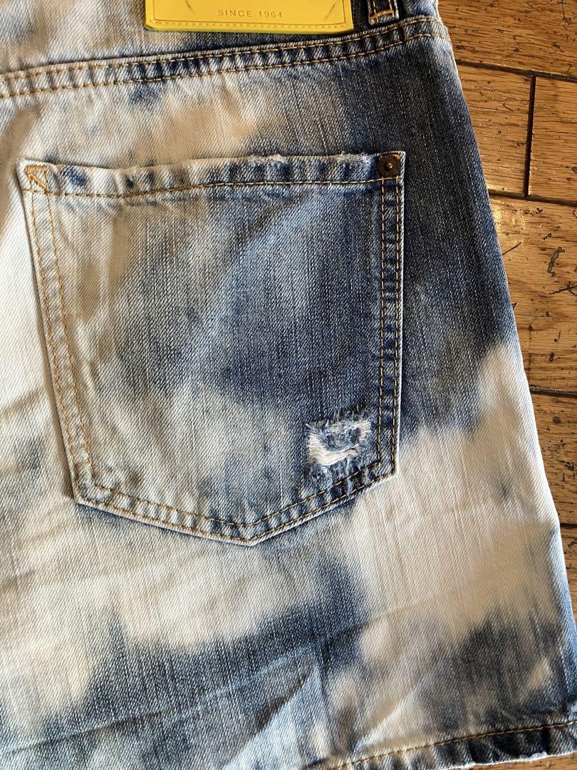 美品DSQUARED2 ブリーチショートパンツ 48 クリーニング済み