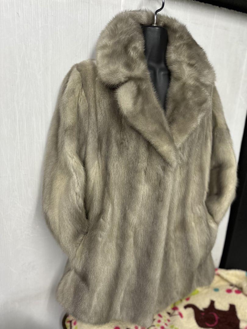 美品　アイリッシュミンク毛皮 ショートコート
