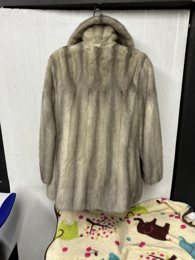 美品　アイリッシュミンク毛皮 ショートコート