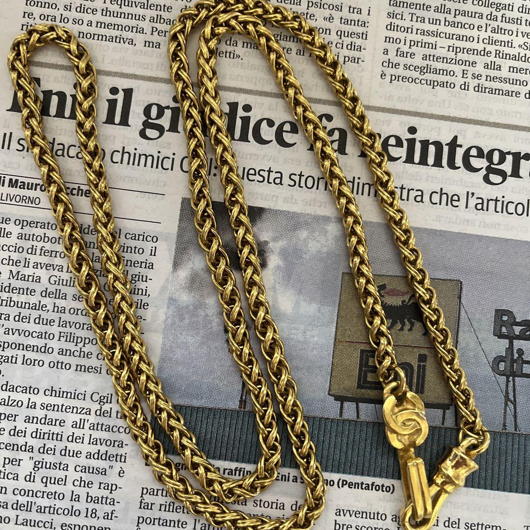 ブランド通販サイトをすべて シャネル CHANEL ネックレス シェル 白蝶貝 95A ヴィンテージ アクセサリー