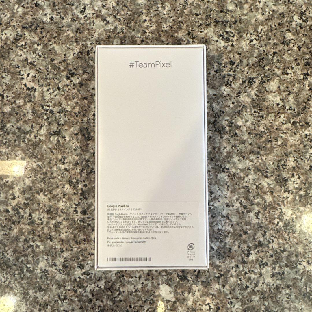 【新品未使用】Google Pixel8a ホワイト