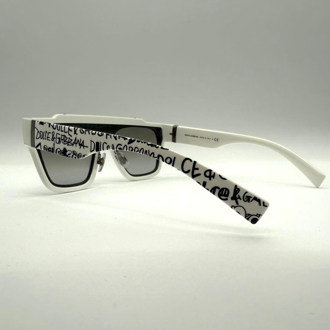 未使用級 DOLCE&GABBANA 日本未発売 グラフィティロゴ サングラス
