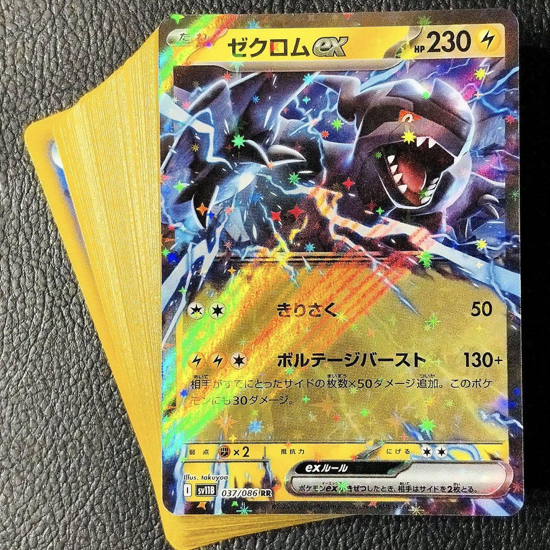 ポケカ ゼクロムex RR ＋100枚ノーマルカードまとめ売り 引退品