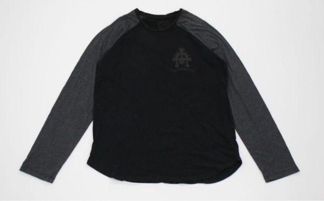 Chrome Hearts 長袖カットソー 黒　セメタリークロス 本物鑑定済みトップス