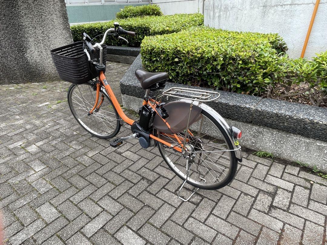 パナソニックカラー電動自転車 シティタイプ 前バスケット付 引取or都内近郊配送