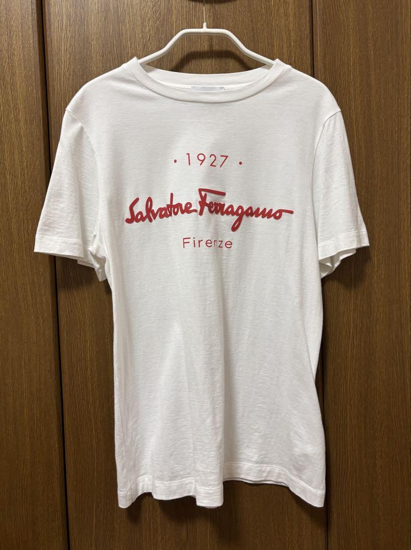 Ferragamo フェラガモ ロゴプリントTシャツ Sサイズ