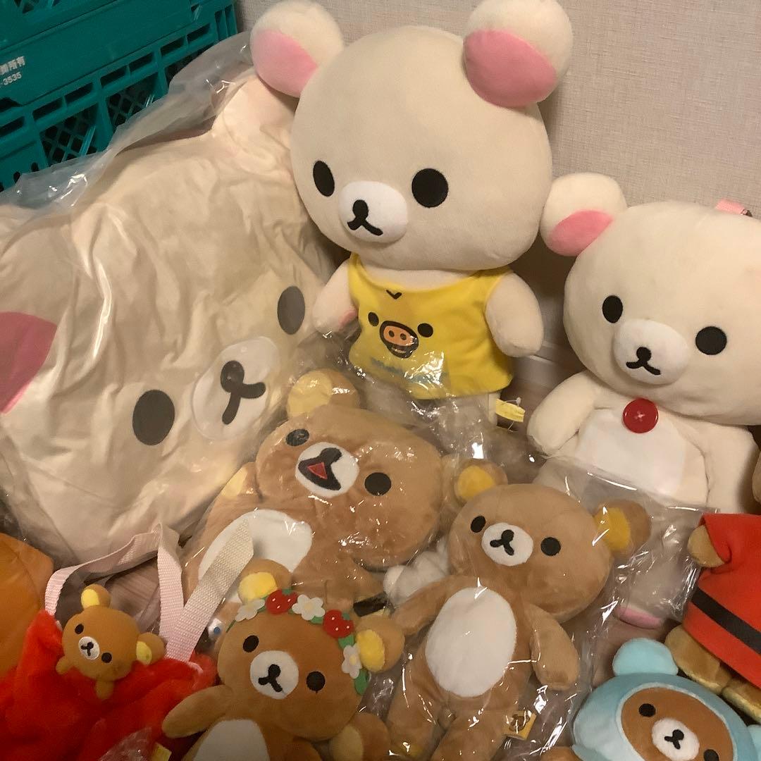リラックマ ぬいぐるみ　ハンドパペット　マスコット　まとめ売り リラックマ ぬいぐるみ ハンドパペット マスコット まとめ売り - メルカリ