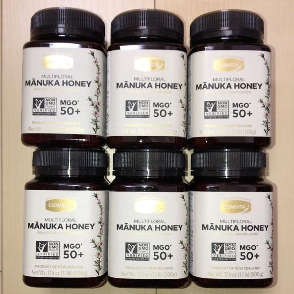 コンビタ マルチフローラル マヌカハニー MGO 50+ 500g×6個