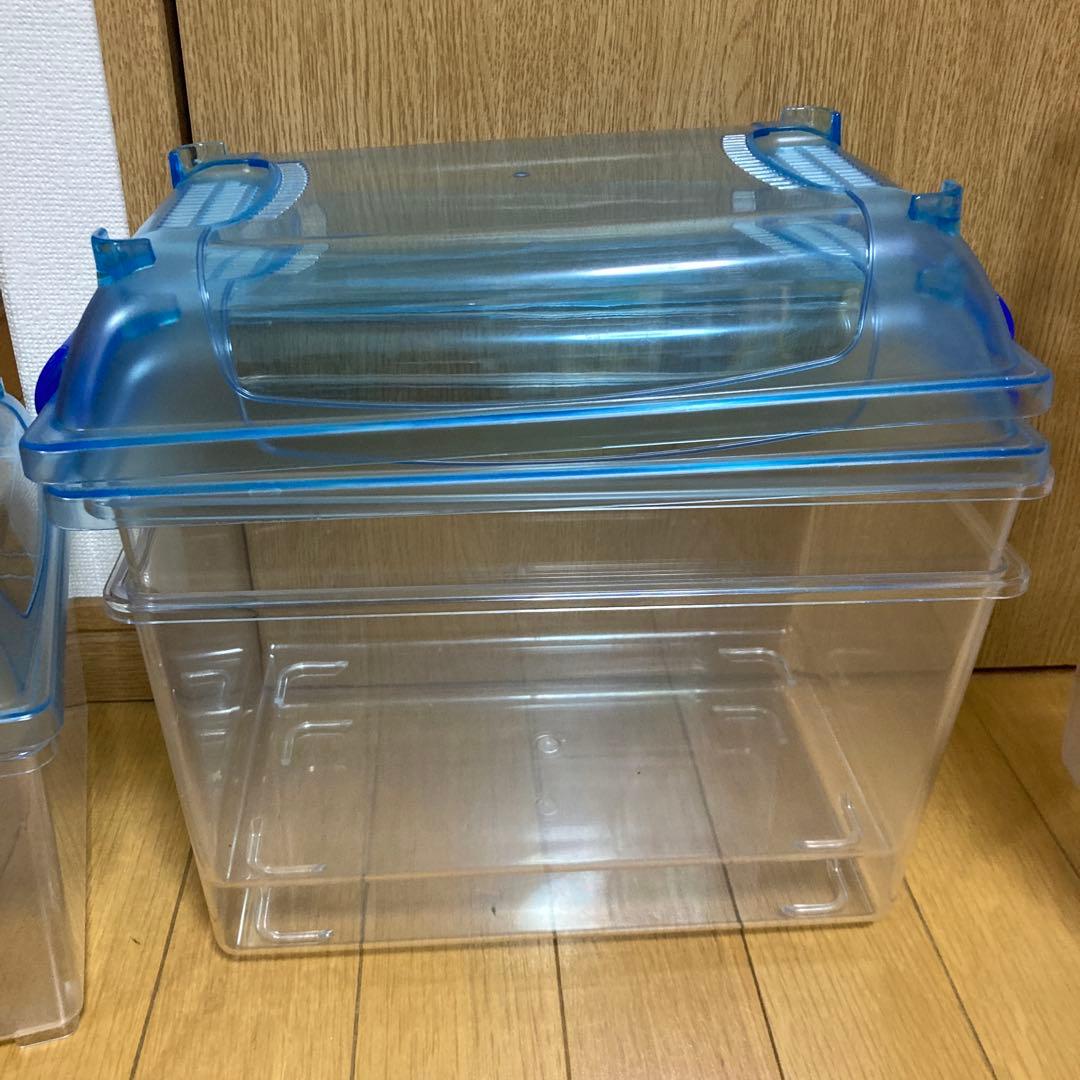 ヘラクレス幼虫飼育ケースいれと庫(文庫本)使用品7個 シューズケース6 ヘラクレス幼虫飼育ケースいれと庫(文庫本)使用品7個 シューズケース6