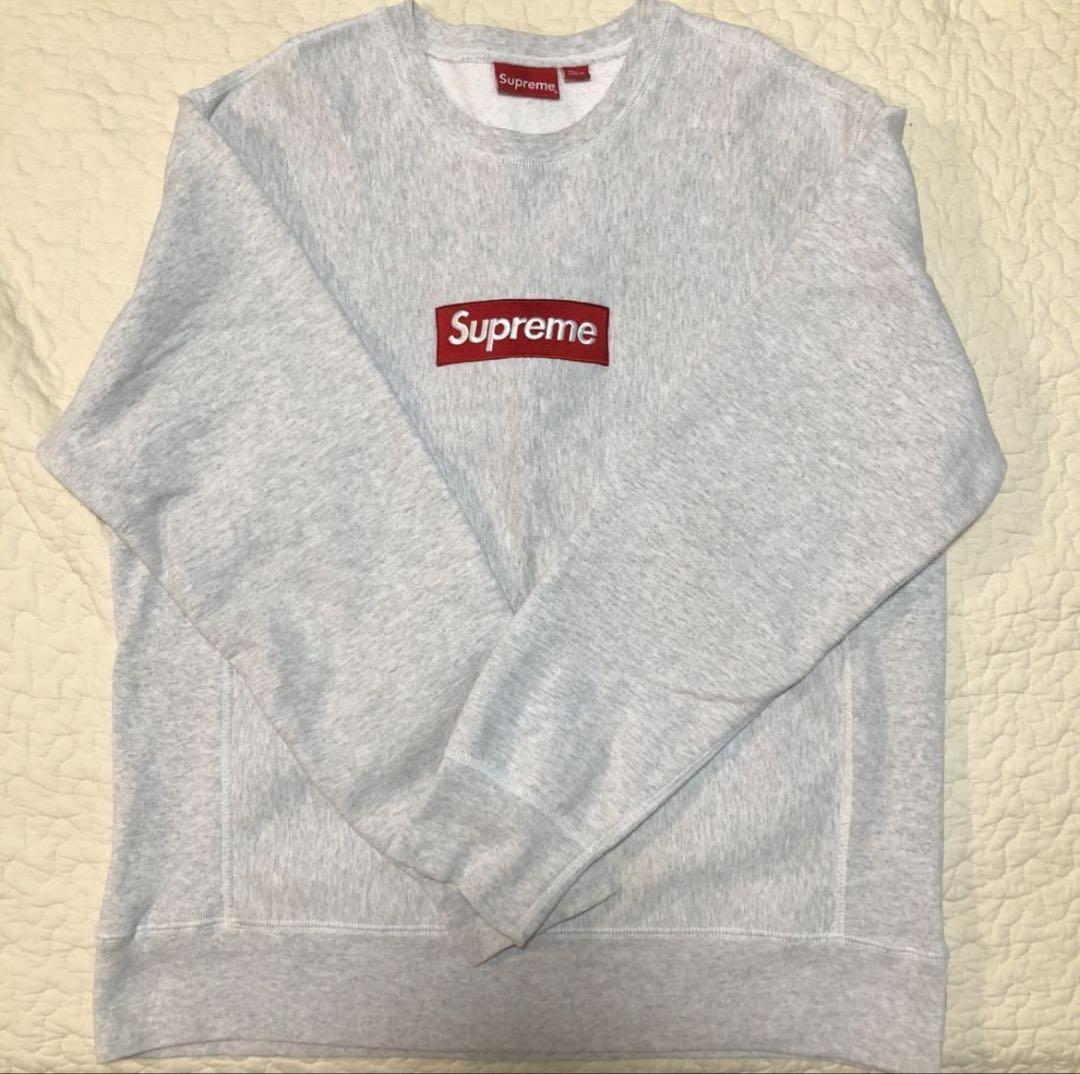 Supreme ボックスロゴスウェット