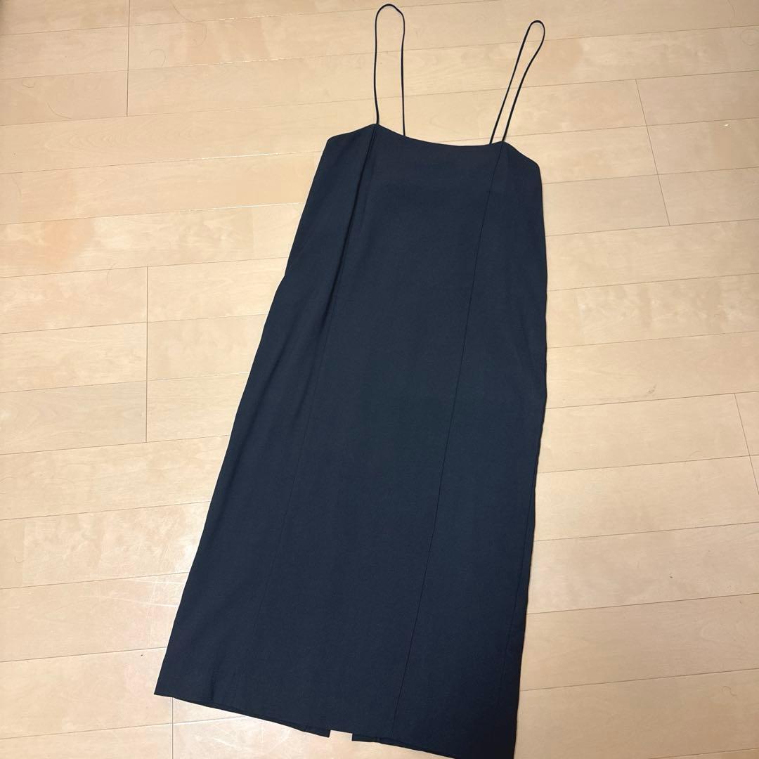 ブラック キャミワンピース ロングスカート slobe iena スローブイエナ SIZE SLOBE IENA