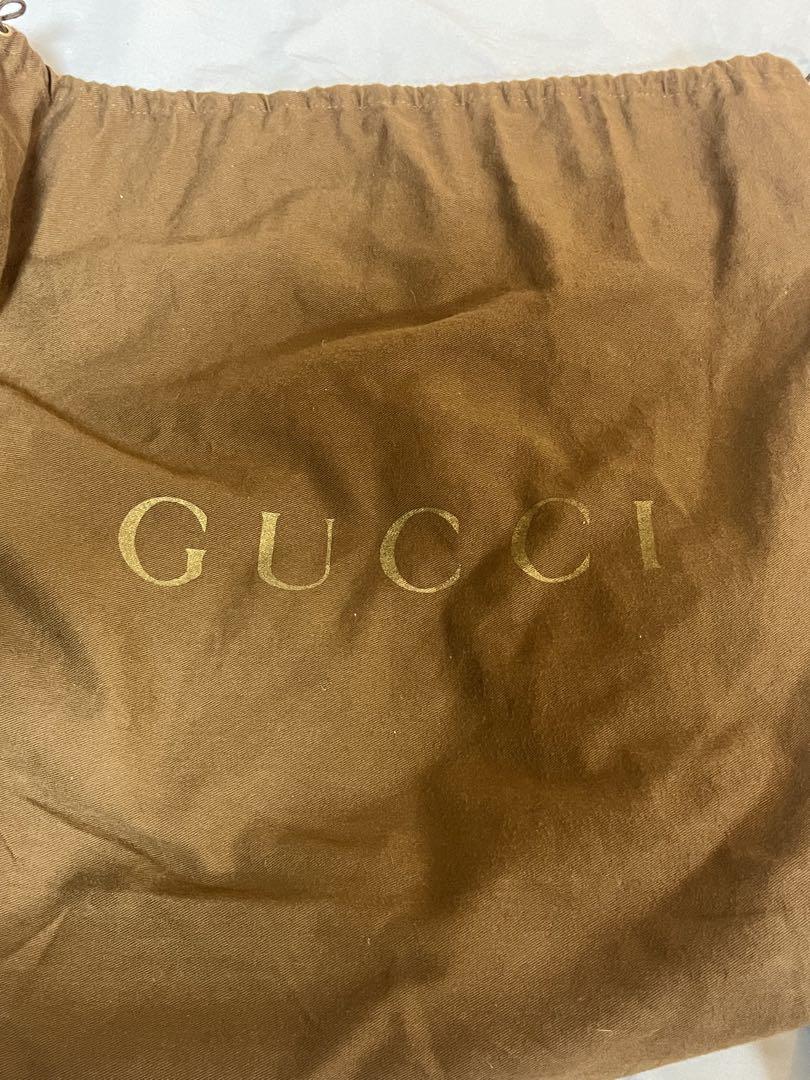 Gucci ダークブラウン GGトートバッグ