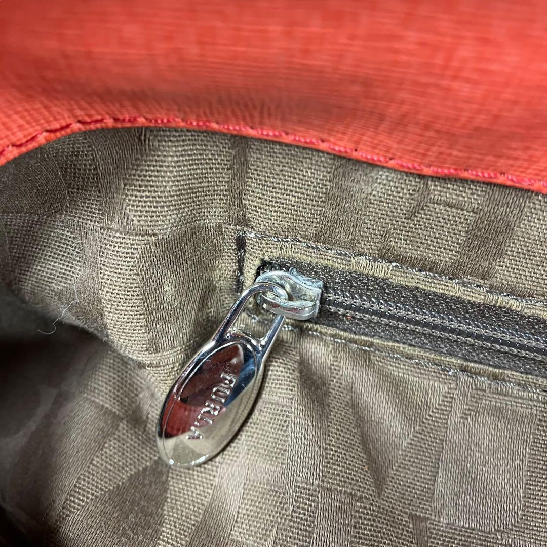 ◇FURLA/フルラ◇レザー ショルダー トートバッグ A4可 144S