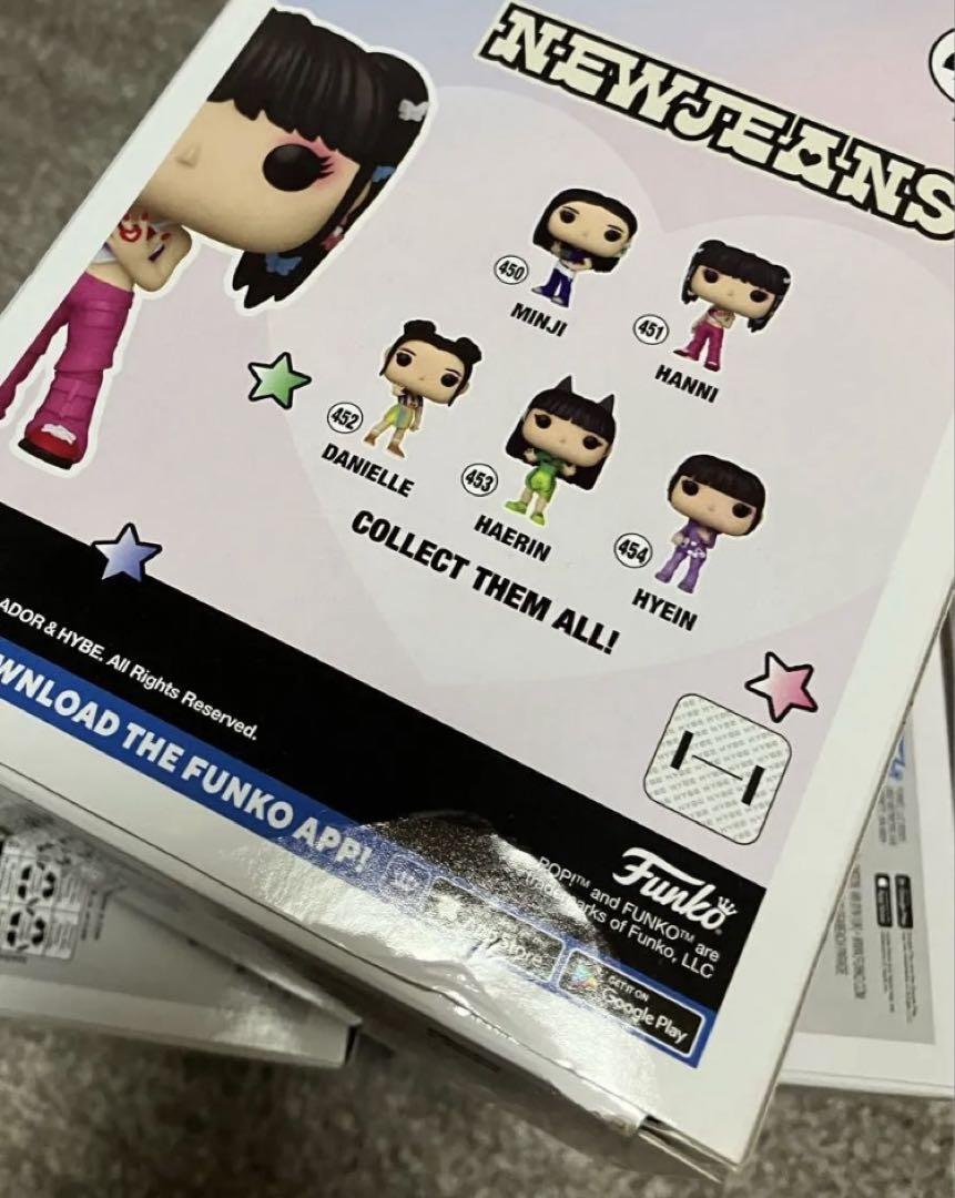 NewJeans Funko POP セット ニュージーンズ NGZ フィギュア