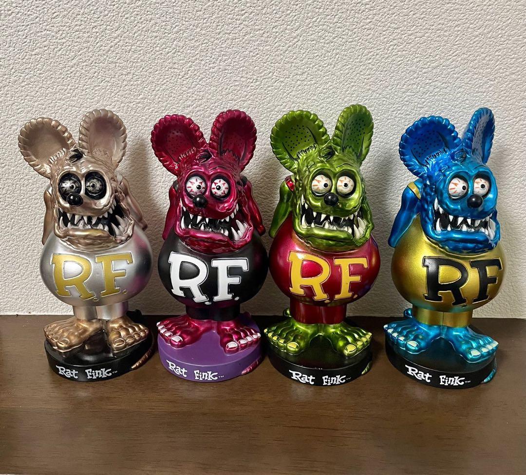 8体セット　ラットフィンクRATFINk ボビングヘッド　フィギュア