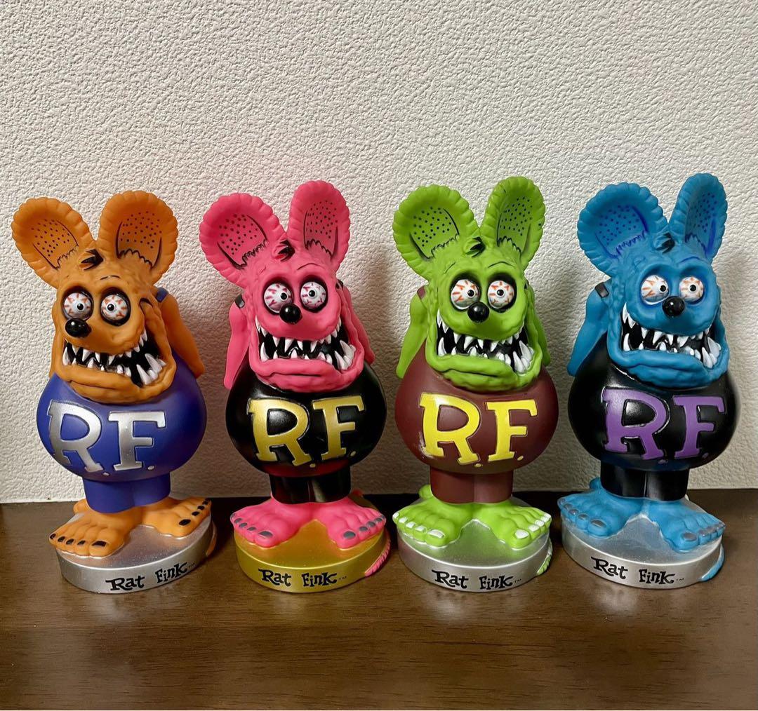 8体セット　ラットフィンクRATFINk ボビングヘッド　フィギュア