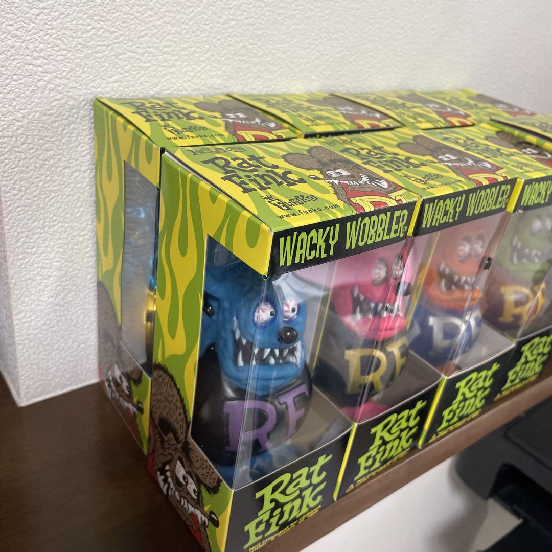 8体セット　ラットフィンクRATFINk ボビングヘッド　フィギュア