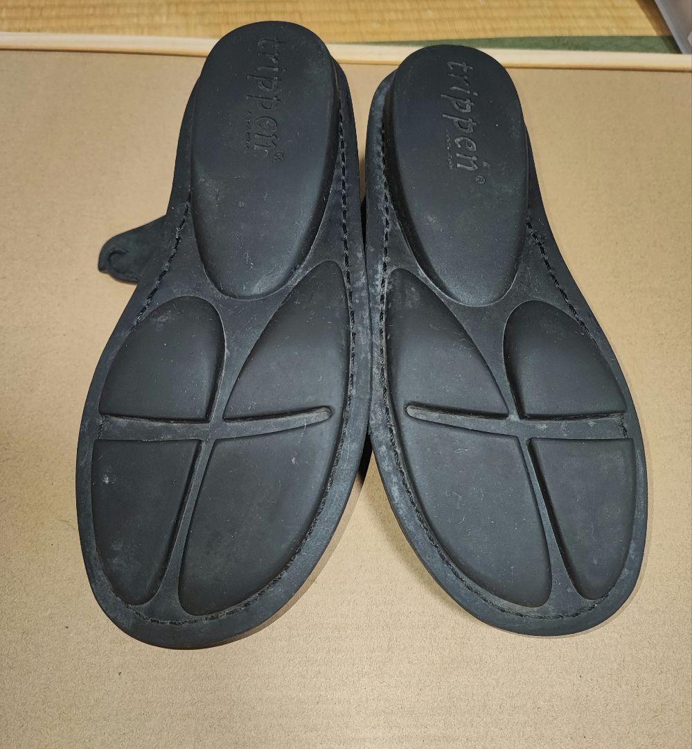 上品コーデはコレで安心！ anniee様専用】trippen TYLER 37 ブラック 靴