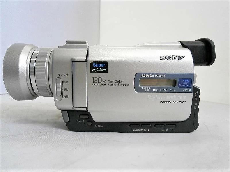 SONYビデオカメラ メガピクセルTDR-TRV20充電器付 SONYビデオカメラ メガピクセルTDR-TRV20充電器付
