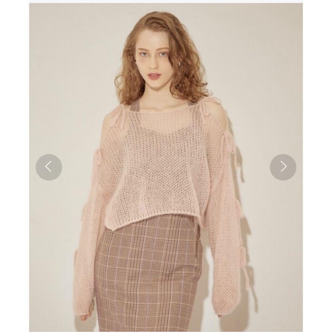 deicy 2way キッドモヘヤ　ニット