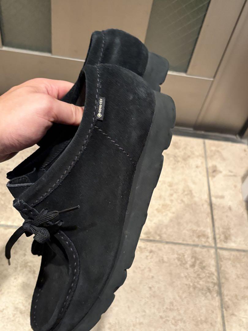 Clarks Wallabee GTX ブラック 8.5