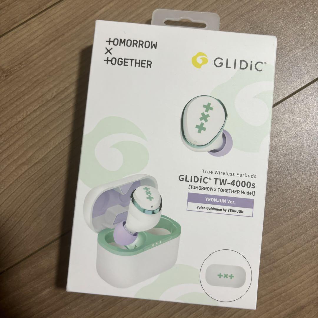 新品未開封　TXT トゥバ　ワイヤレスイヤホンGLIDiC ヨンジュンver.