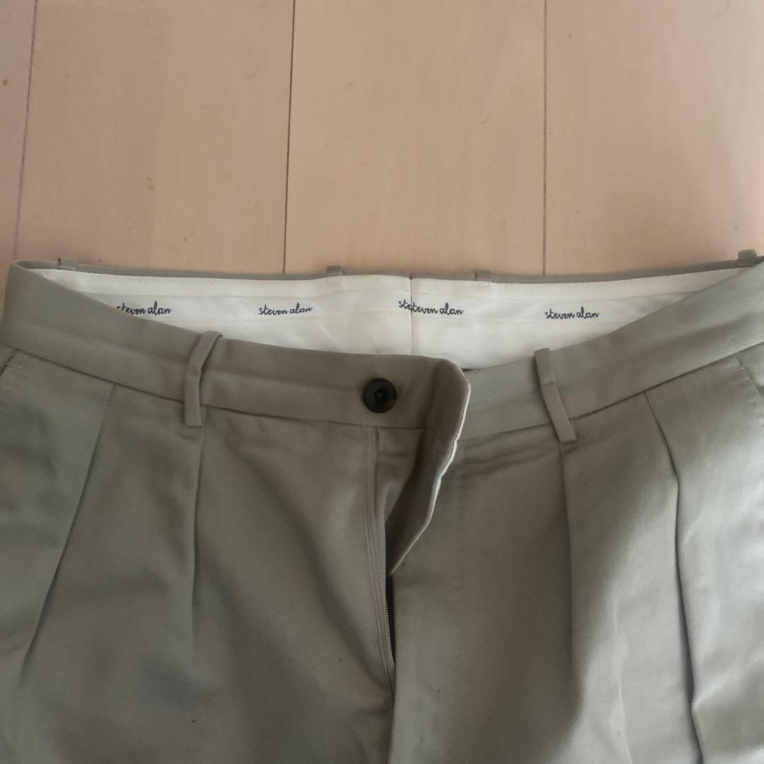 steven alan ベージュ ツータックチノパン - メルカリ steven alan ベージュ ツータックチノパン - メルカリ