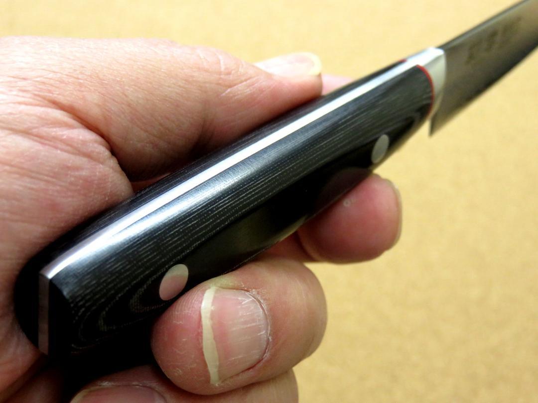 関の刃物 ペティナイフ 120mm 彩雲 33層 ダマスカス フルーツ 果物包丁