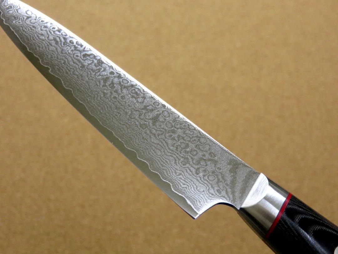 関の刃物 ペティナイフ 120mm 彩雲 33層 ダマスカス フルーツ 果物包丁