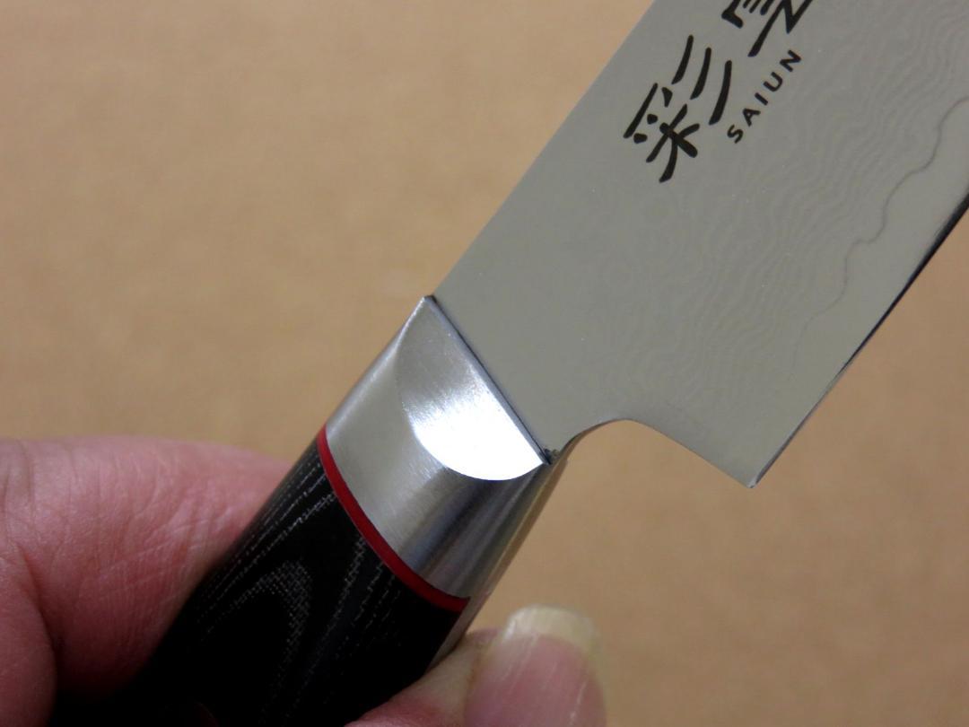 関の刃物 ペティナイフ 120mm 彩雲 33層 ダマスカス フルーツ 果物包丁