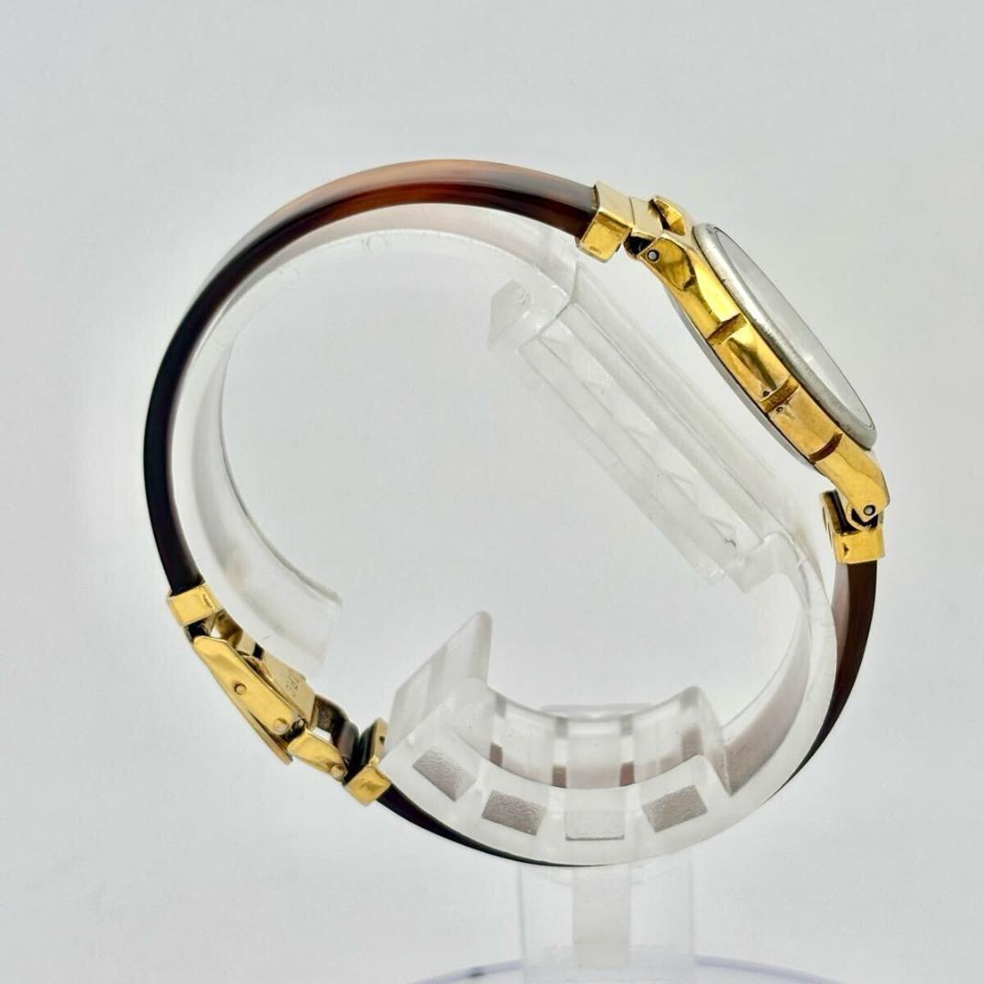 新品電池】イヴサンローラン YSL レディース 腕時計 ドレス 鼈甲