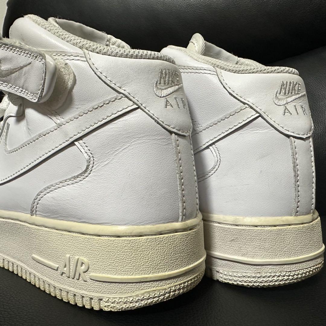 【早い者勝ち】NIKE AIRFORCE 1 MID ホワイト27.5cm