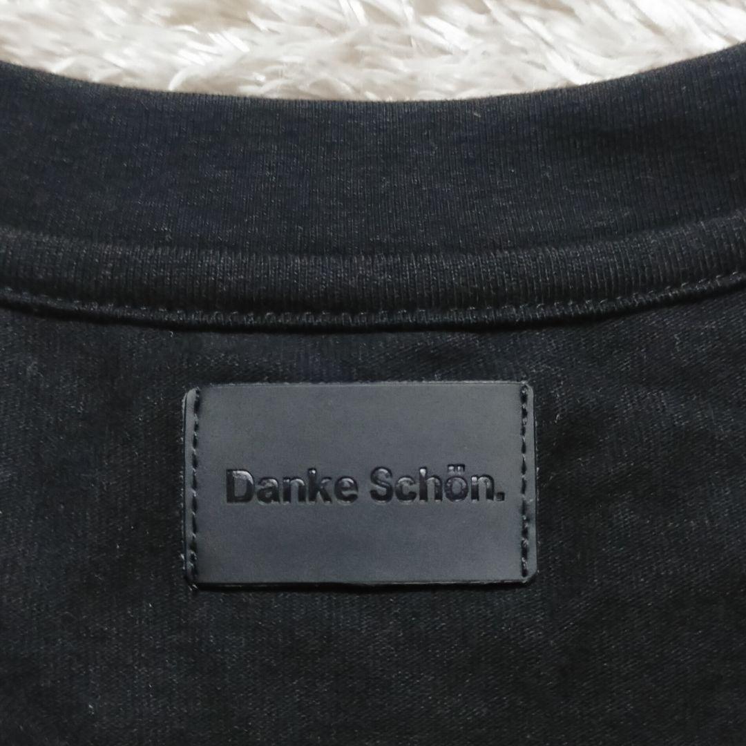 DankeSchon ダンケシェーン Tシャツ フェンスプリント DankeSchon ダンケシェーン Tシャツ フェンスプリント