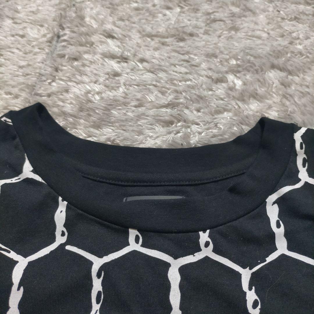 DankeSchon ダンケシェーン Tシャツ フェンスプリント DankeSchon ダンケシェーン Tシャツ フェンスプリント