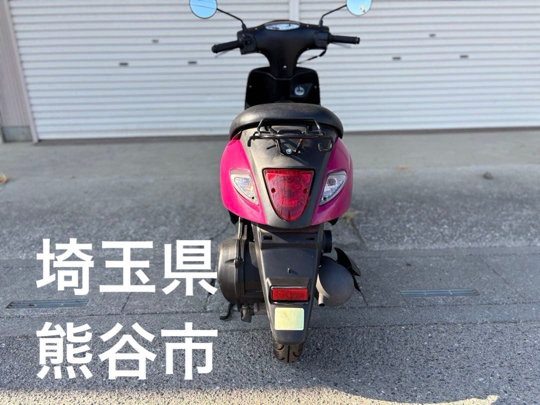 レッツ低燃費Fi.現行モデル⭐️バッテリー・プラグなど新品で快調⭐️まだまだ新しい⭐️