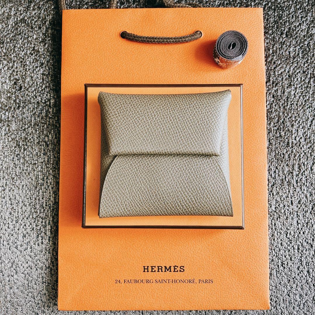 【新品未使用】 HERMES バスティア エトープ コインケース B刻印