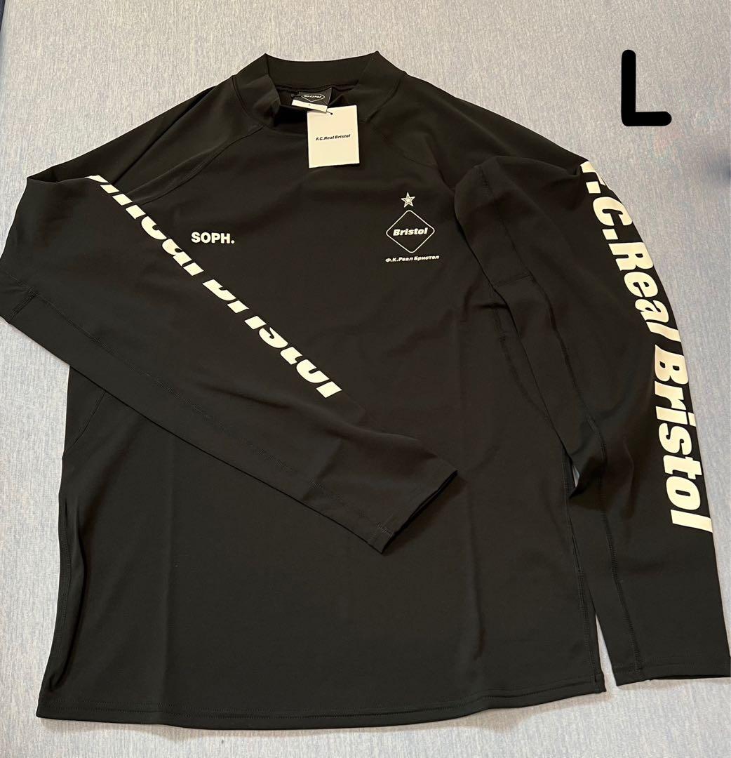 F.C.Real Bristol モックネック ロンT ブラック L サイズL F.C.Real Bristol