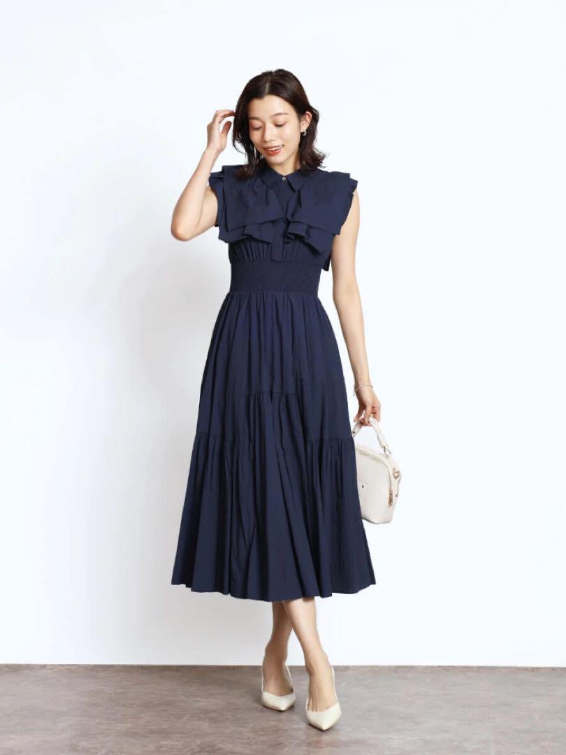 【新品】FENNEL フリルティアードワンピース