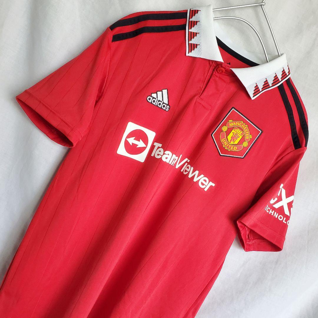 adidas 22/23 マンチェスターユナイテッド ユニフォーム襟 Jr.