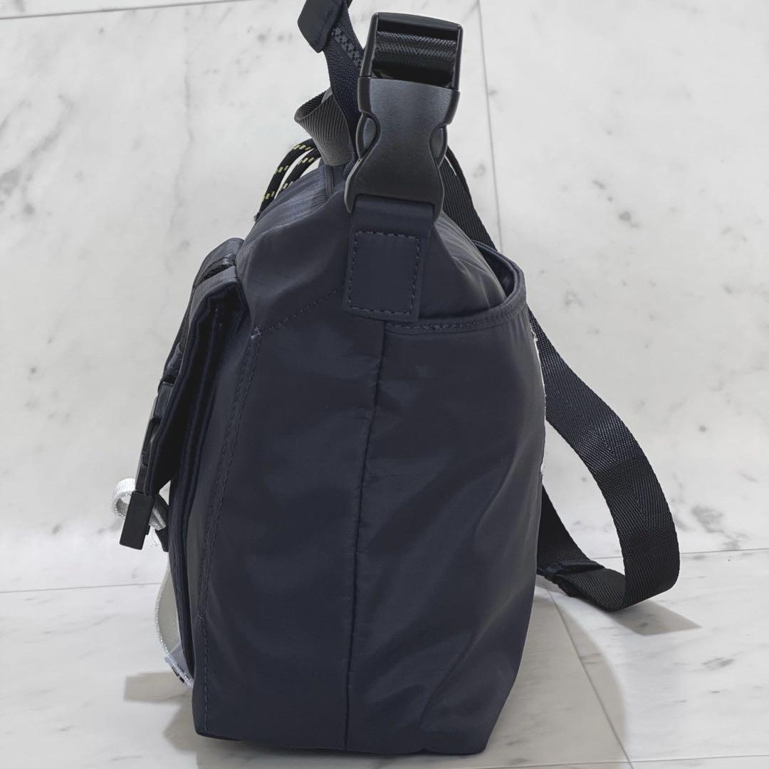 【極美品】A.P.C アーペーセー TREK ショルダーバッグ ネイビー