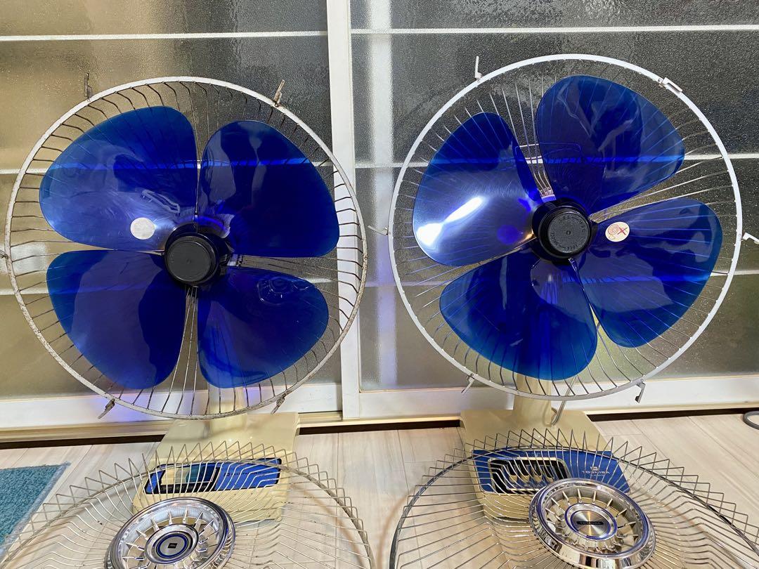 四翼アンティーク扇風機-vintage french electric fan