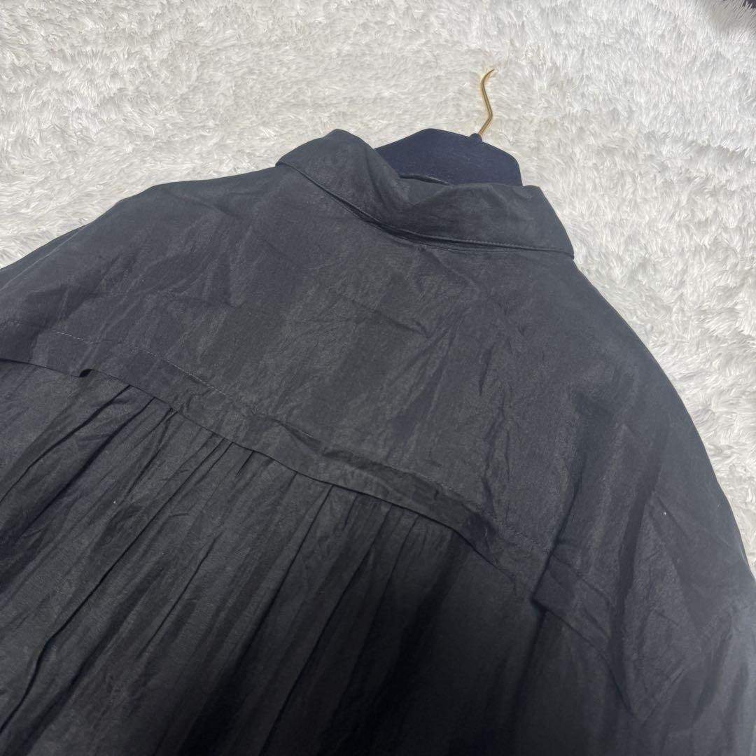 めるる　様　新品タグ付き anuans Indiaシルクブレンドオーバーシャツ